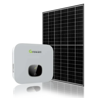 Jinko solar  panel Growatt inverter package