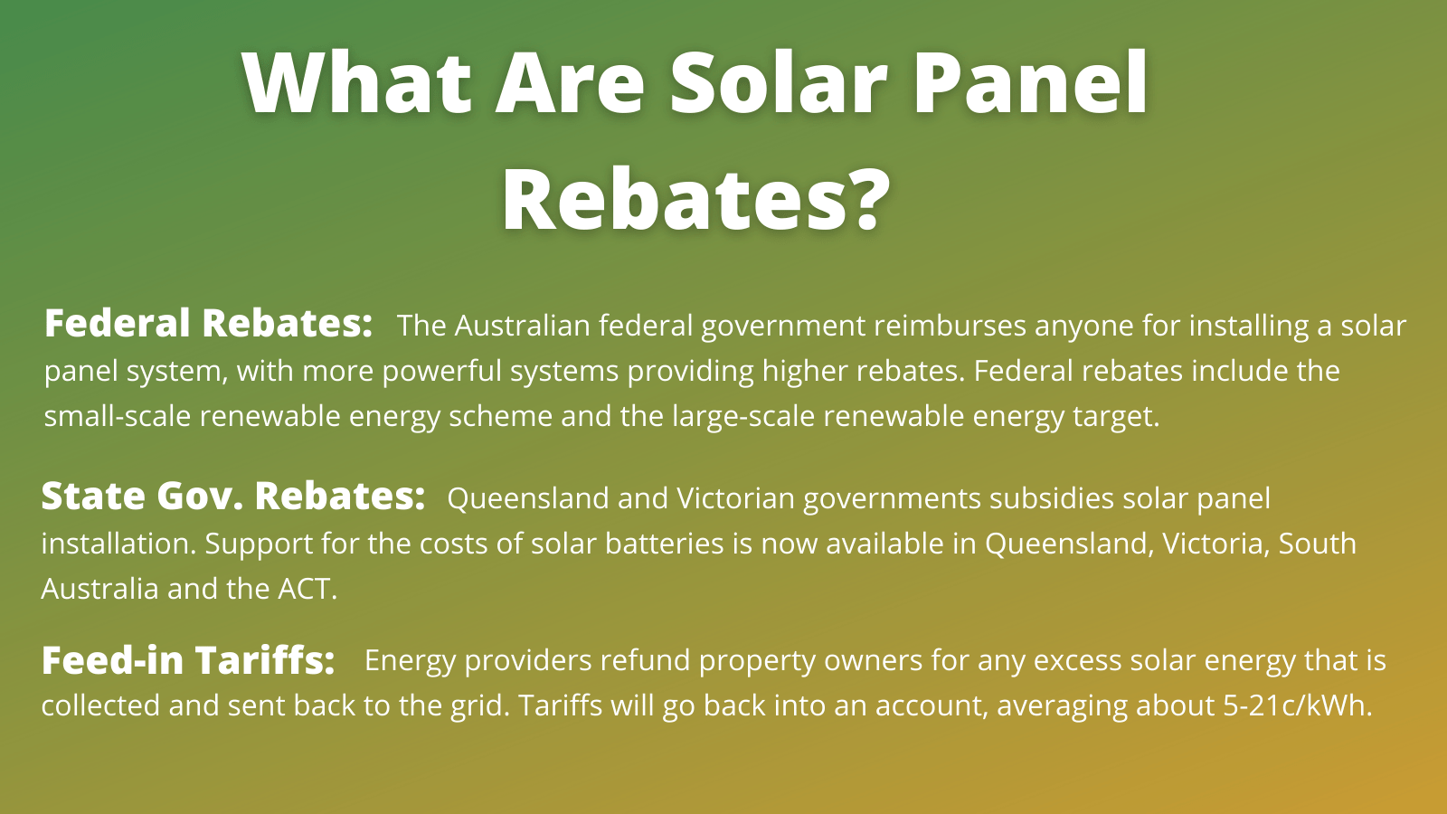Solar Panel Installation Rebates Infographic