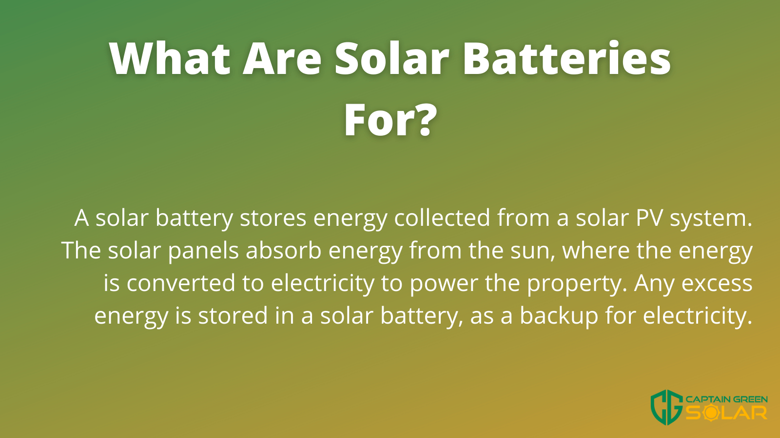 what are solar batteries infographic