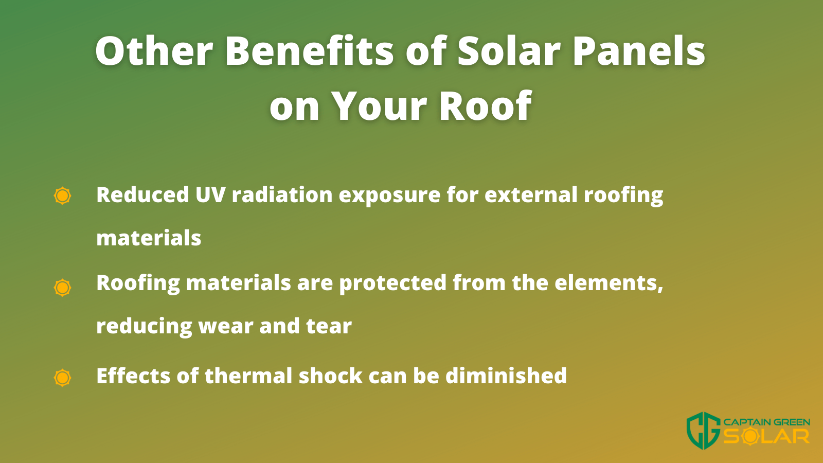 benefits of solar panels
